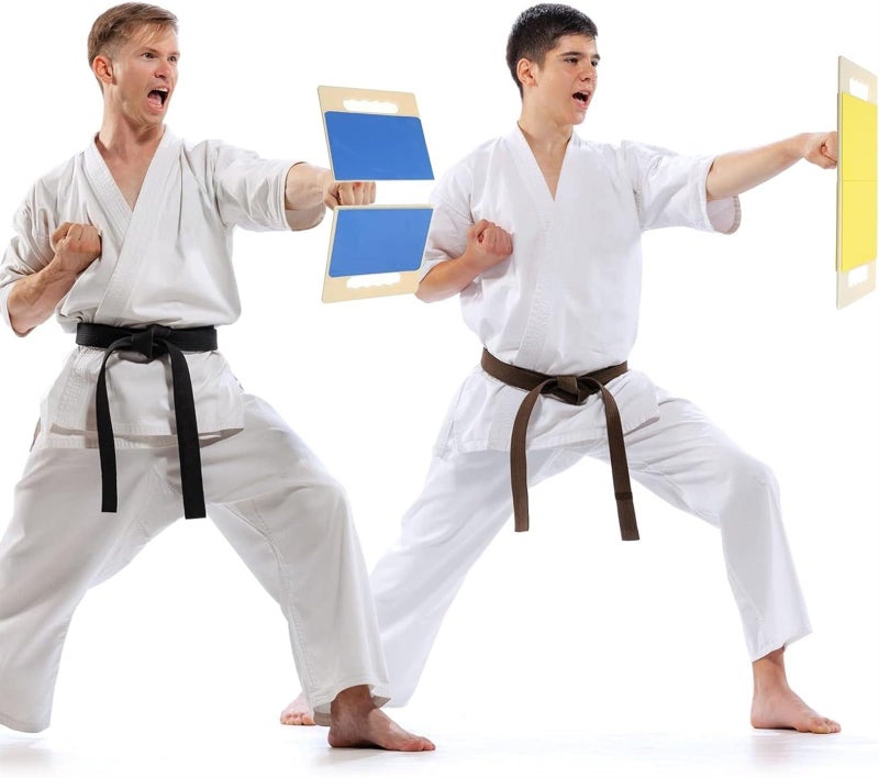 LAMAY Wettarn 2 Pcs Rebreakable Boards Martial Arts Breaking Boards Taekwondo Boards for Breaking Karate Boards for Breaking Kids Adults Martial Arts Training Equipment Rebreakable Punching B - Image 2